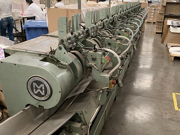 Traslado Alzadora Muller de RYR a Libesa