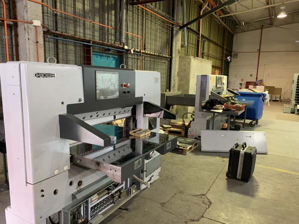 Traslado Guillotinas a Planta Libesa