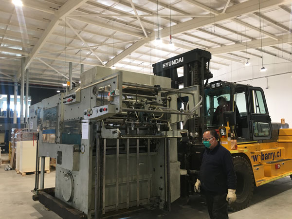 Traslado Troqueladora Planta Dimacofi